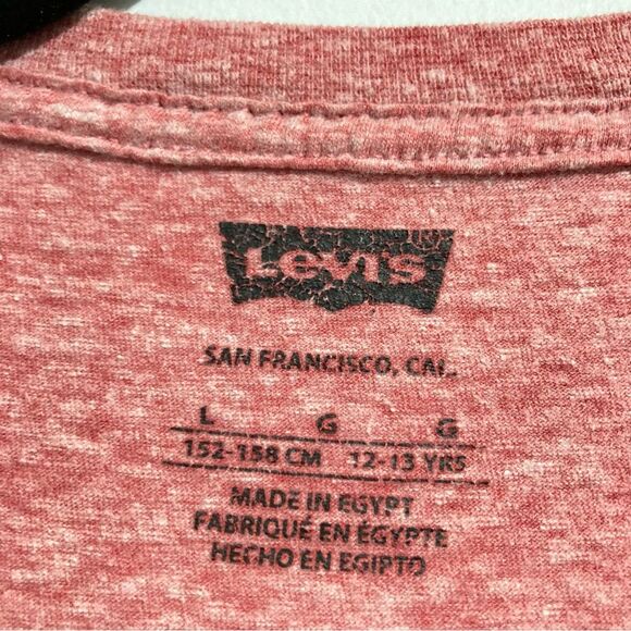 LEVI Strauss Cry baby on Skateboard Red White Black Graphic Tshirt Youth Large - Picture 10 of 12